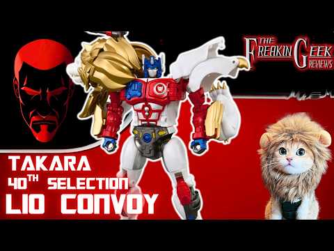 PUPPY! | Takara 40th Selection LIO CONVOY: EmGo's Transformers Reviews