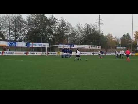 Sven Kelder 2-0 tegen Vogido