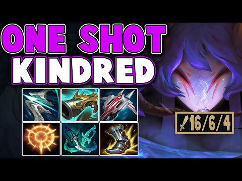 Galeforce Kindred One Shots Carries Instantly! Carry Low Elo Easy With Kindred! - League Of Legends