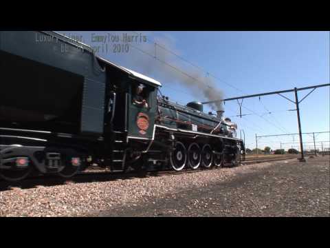 Steam Locomotive - Pride of Africa. | Emmylou Harris - Luxury Liner forty tons of steel