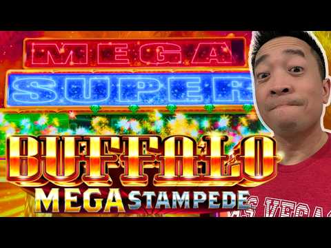 BUFFALO JACKPOT HUNT! 🦬 IN SEARCH OF MY 1ST 2026 JACKPOT 🤑 BUFFALO MEGA STAMPEDE Slot Machine