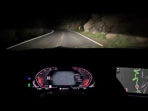 BMW Adaptive LED Headlights DEMONSTRATION