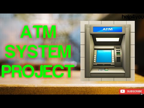 Atm System Using Java Swing Gui