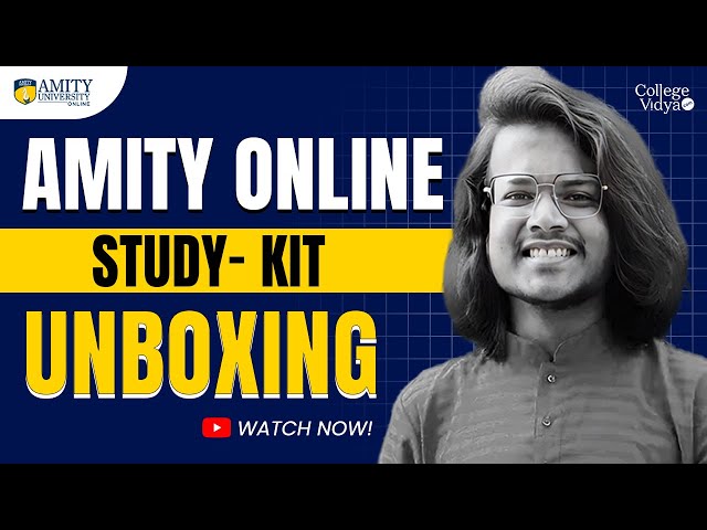 Amity Online University LMS Unboxing