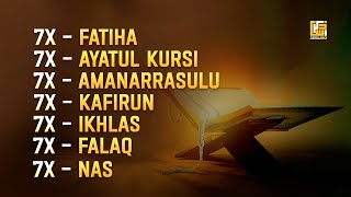 Download lagu 7 Fatihah 7 Ayatul Kursi 7 Amanarrasulu 7 Kafirun 7 Ikhlas 7 Falaq 7 Nas Ruqyah | Zikrullah TV mp3