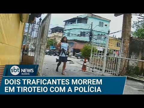 Traficantes morrem em confronto com a polícia no RJ | #SBTNews (10/12/24)