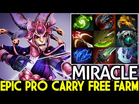 MIRACLE [Medusa] Epic Pro Free Farm Carry Hard Game Dota 2