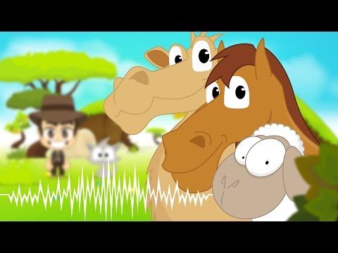  Animal Sounds in Arabic for Kids - أصوات الحيوانات للاطفال باللغة العربية