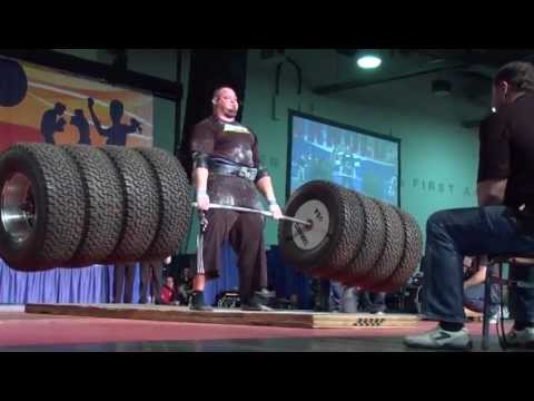 Arnold Strongman Classic 2012   Brian Shaw 1073 pound
