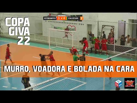 Regrettable scenes during the final between CSA/ATIVO and ESTUDIANTES for the Giva Futsal Cup.