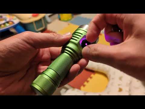 Noctigon Emisar DM11 Green W1 6000K RGB Unboxing Review 