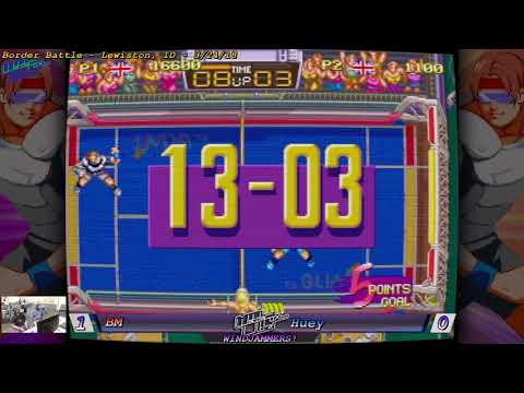 LCV Border Battle - Windjammers BM - BM (P1 Miller) vs. Huey (P2 Miller)