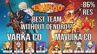 🔥 86% RES!? Mavuika's BEST Melt Team DESTROYS + Varka PREMIUM Team! | Spiral Abyss | Genshinh Impact