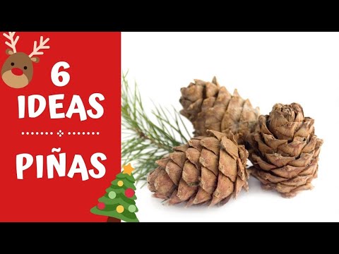 6 ideas para Navidad con piñas