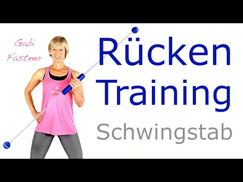 ♓️ 30 min. Rücken Training mit dem Schwingstab
