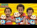 Robot Teaches Gaga Baby How To Count To 10 Goo Goo Colors Hide And Seek Compilation