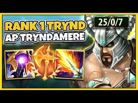 THIS S11 AP TRYNDAMERE BUILD CAN LEGIT 1V5 EVERY GAME! (PERFECT KDA) - League of Legends