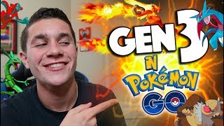 GENERATION 3 CODE IS HERE IN POKÉMON GO! LET THE GEN 3 HYPE BEGIN!