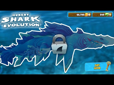 New LUMINITE SHARK Unlocked!!! - Hungry Shark Evolution | HD