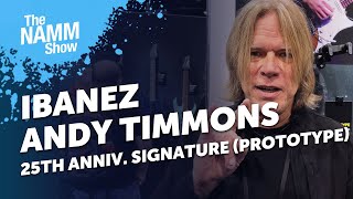 Video thumbnail for NAMM 2024: Ibanez Andy Timmons 25th Anniversary Signature (Prototype) by Guitar Bonedo