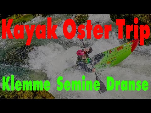 Kayak fahren auf der Klemme, Semine und Dranse