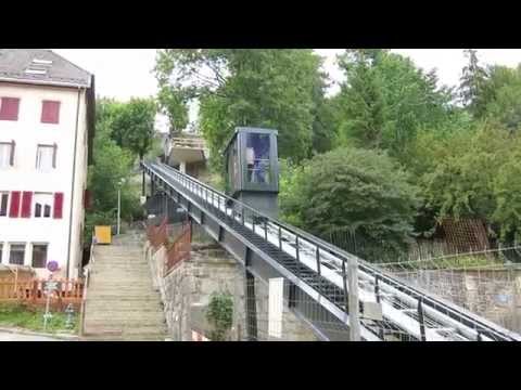 Standseilbahn 2400.01 Le Locle Stadt - Bahnhof Bergfahrt 2 - Funiculaire