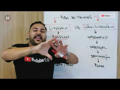 Texto literário e não literário (Introdução à literatura)