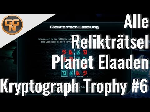 Mass Effect Andromeda Guide: Cryptographer #6 - Planet Elaaden - All Relic Puzzles