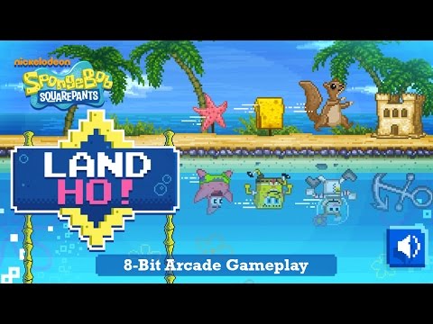 SpongeBob Squarepants: Land Ho! (High-Score Gameplay, Playthrough) Video