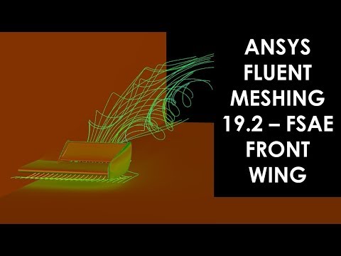 Watertight Workflow Fluent 19.2 - CFD for FSAE #17