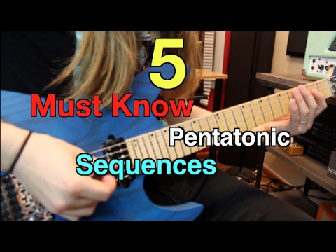 5 Must Know Pentatonic Sequences ( With Tabs!!)