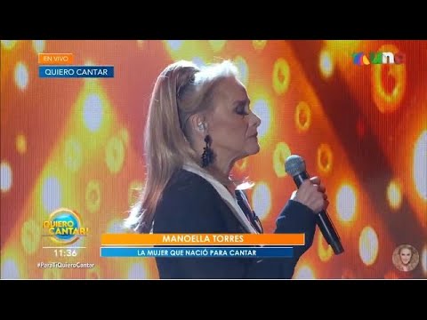 Manoella Torres “Acaríciame” EN VIVO en "Venga La Alegría"