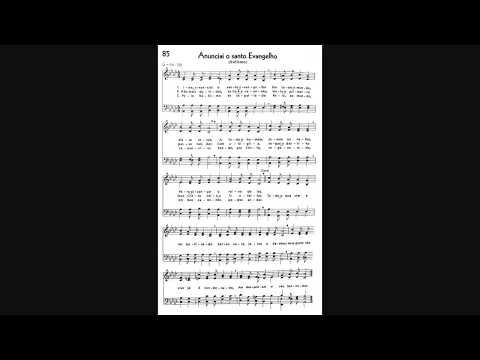 Hinário 5 CCB - Hino 085 - Anunciai o santo Evangelho - Strings - Teclado Yamaha PSR S670