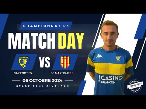 Résumé Championnat - Sénior R3 - Gap Foot 05 VS FC Martigues 3