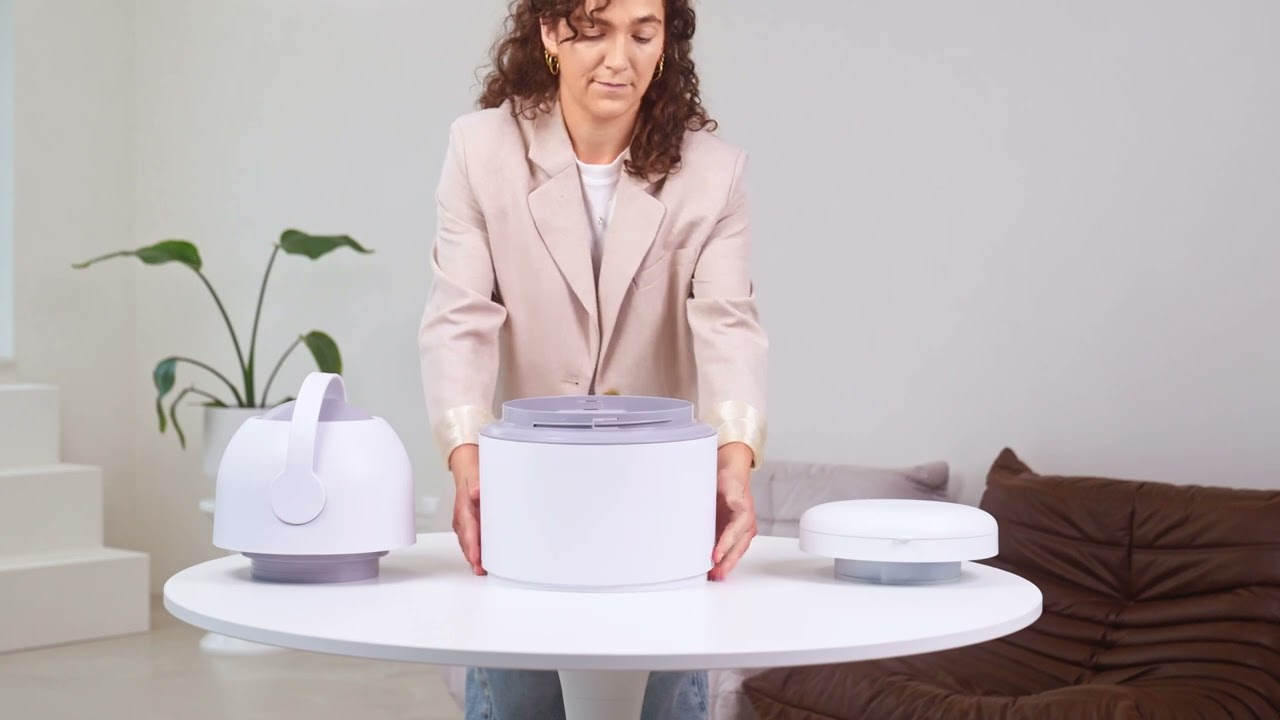 How to use the HEKA & THOTH telescopic diaper pails