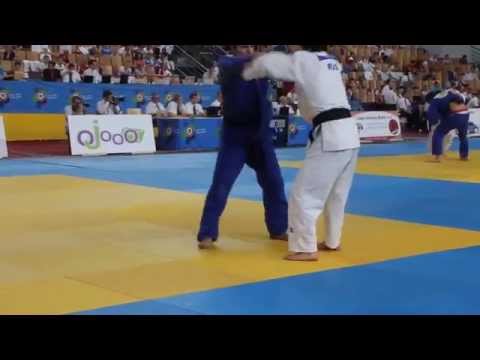 ECJ Berlin 2014 -100 kg Eliminatory Ilyasov (RUS) - Haase (GER)