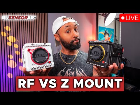 RED V-Raptor Live Showdown! RF Mount vs. Z Mount – Which One is Best For You?