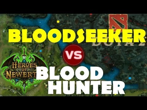 Dota 2 vs HoN - Blood Seeker vs Blood Hunter Comparison
