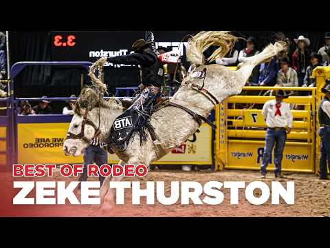 Zeke Thurston Showing You Why He is a 4X WORLD CHAMPION Saddle Bronc Rider