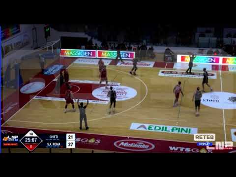 Basket A2: Mokambo Chieti - Stella Azzurra 79-83