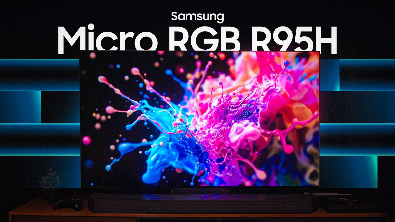 Samsung R95H 65" Micro RGB TV: IMPRESSIVE!