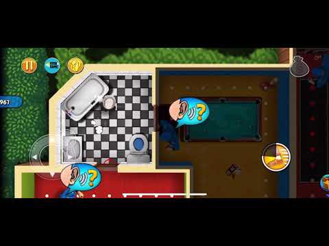 Robbery Bob: CHAPTER 9 - EXTRAS Level 5 , 100% iOS/Android Walkthrough