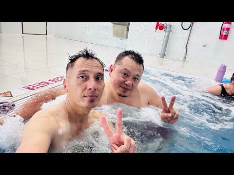 Chillin’ and Grilling: Pool, Sauna, Spa & Dosa Delight with Naju & Danny,” 