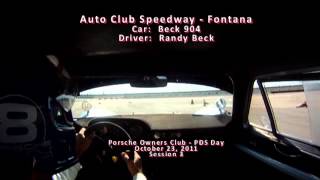 preview picture of video 'Auto Club Speedway - Fontana'
