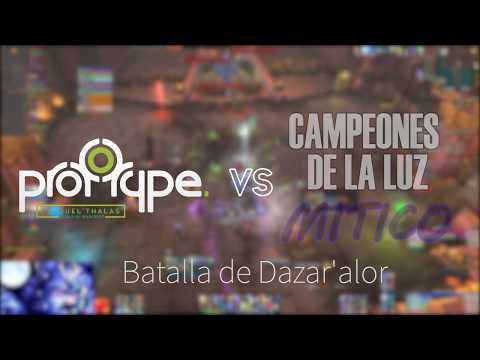 Prototype VS Champions of the Light (A) - Battle of Dazar'alor Mitico l Balance Druid PoV