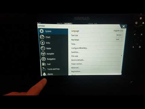 Simrad Evo 3 water temperature source