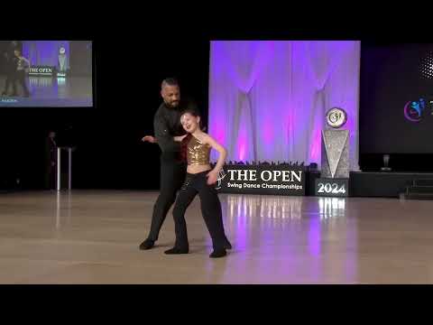 Paul Warden and Leiya Crosbie - 2nd Place Pro-Am Open - Follower - The Open 2024