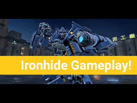 Ironhide Gameplay! Transformers Forged to Fight | R4 5* Ironhide  S10 F0 vs Ruler Of Kaon Mixmaster