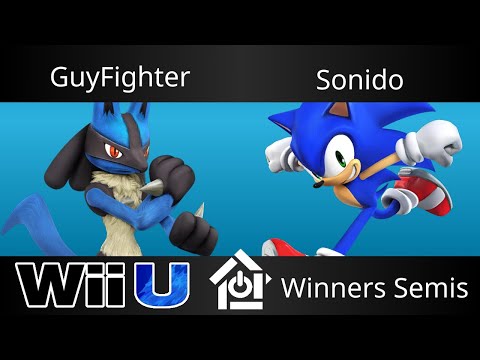 Discover Smash 8/25/17 - GuyFighter (Lucario) vs Sonido (Sonic) - Smash 4 Winners Semis