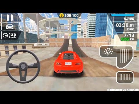 Smash Car Hit: Red Car Diriving Simulator | Finish the Game Without Mistake - Android GamePlay 3D
